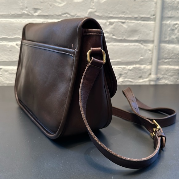 COACH Vintage City Bag 9790 Crossbody Mahogany Brown handcrafted in México - Picture 3 of 15